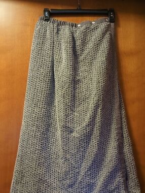 Gray Textured Shower Towel Robe